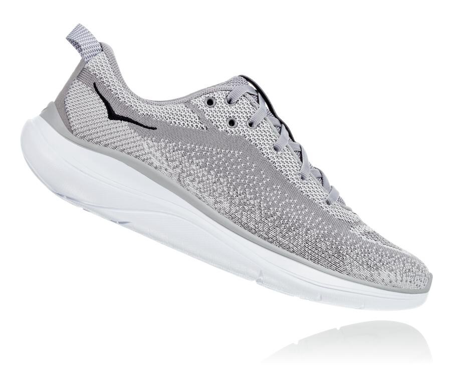 Zapatillas Running Hoka One One Mujer - Hupana Flow - Gris - CKZ127650